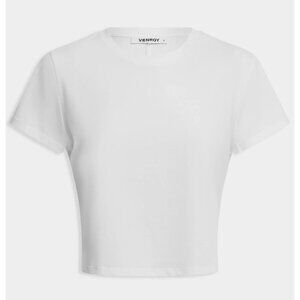 Venroy Baby Tee in White